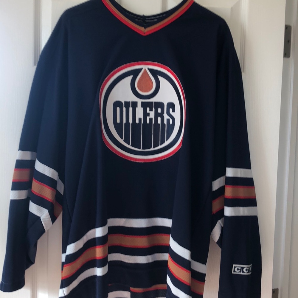 Ccm Edmonton oilers jersey